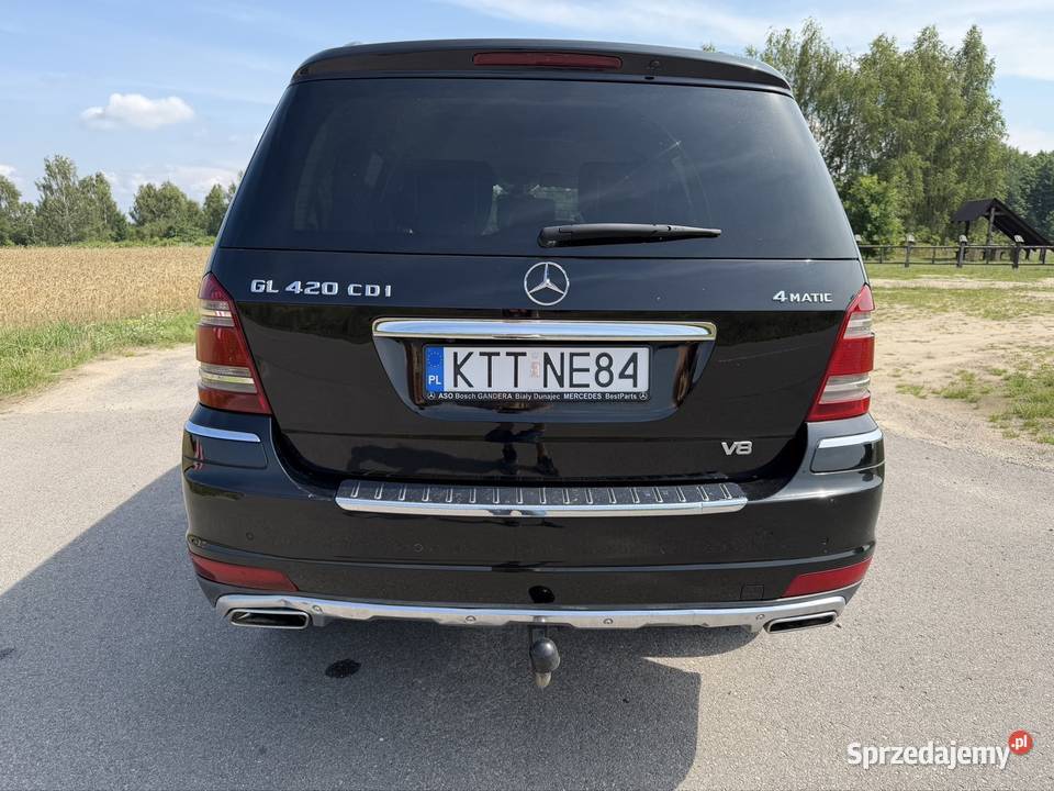 Mercedes GL Salon Polska 7 osobowy V8 4x4 hak Lublin