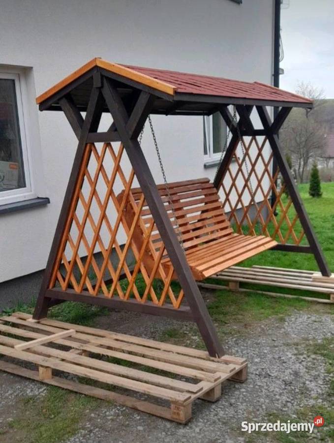Sprzedam huśtawkę ogrodowa drewniana
