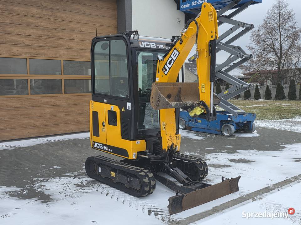 JCB 16 C1 mini koparka 3 łyżki szybkozłącze Bieliny