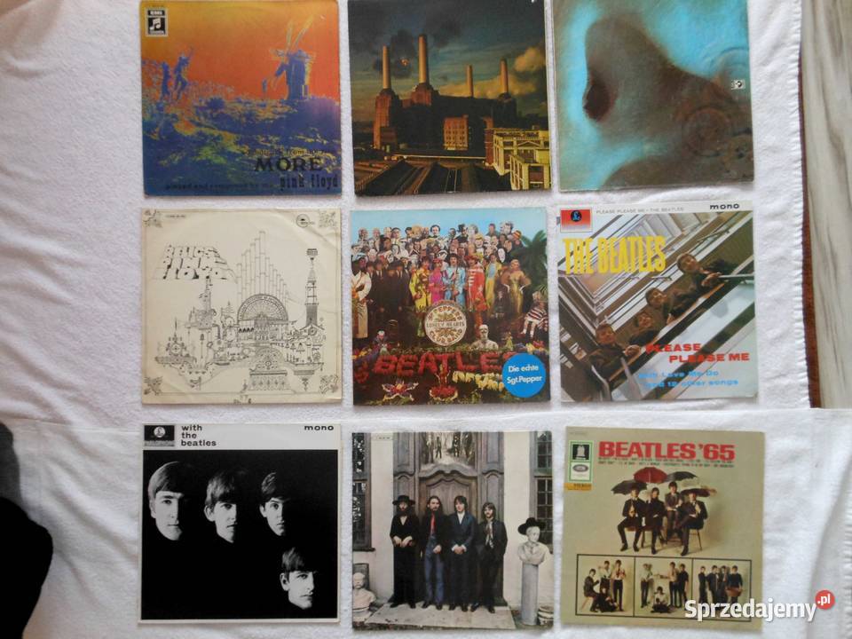 Winyle Pink Floyd The Beatles płyta winylowa Muzyka Bukowo