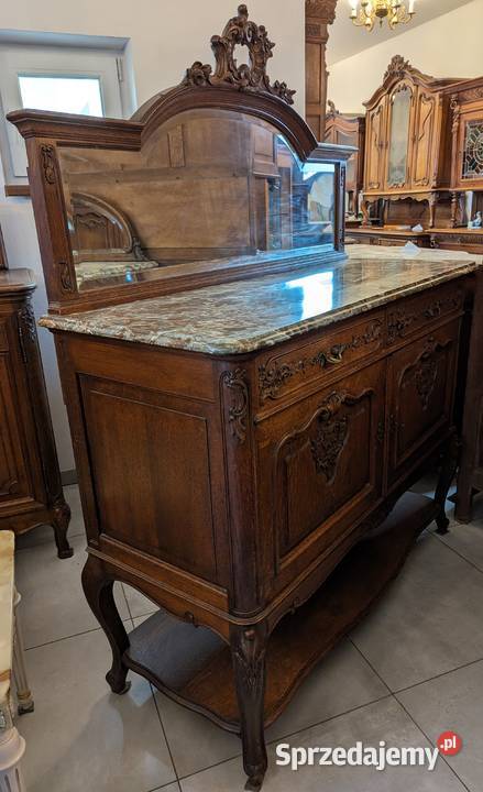 Pomocnikkomoda z lustrem rocaille sklep Dąbrowa śląskie Dąbrowa Górnicza