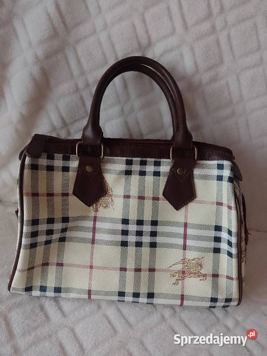 BurberrysEkskluzywna torebka kuferek z Londynu Kraków