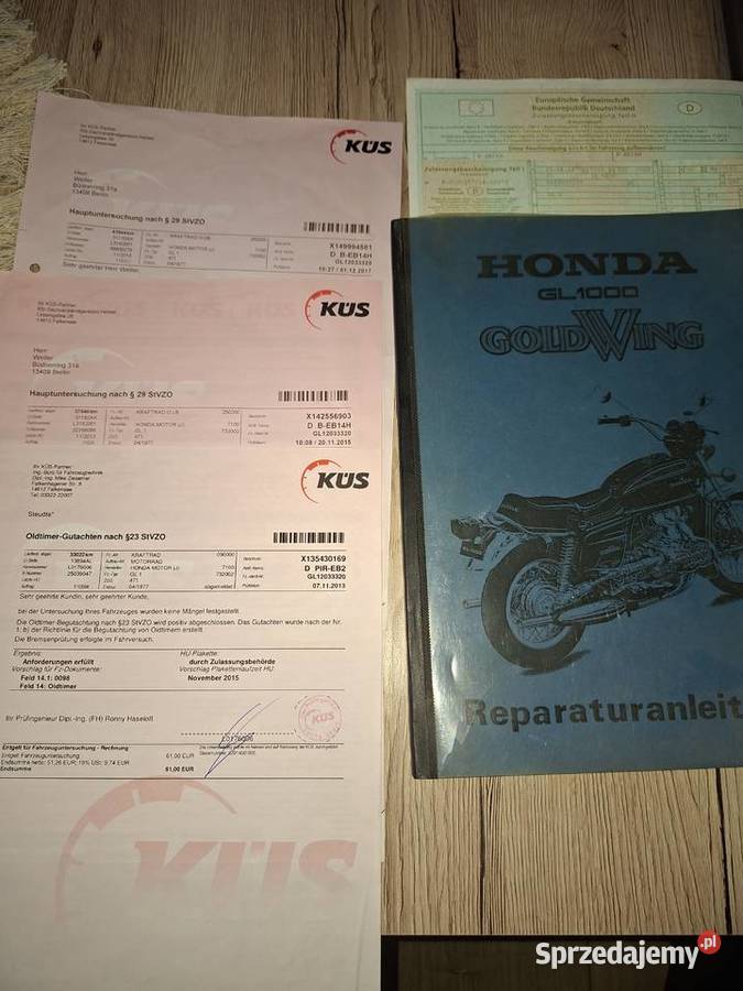 Honda Golding Gl1000 turystyczny Nowy Wiśnicz