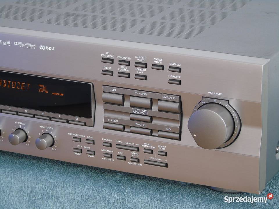 Amplituner Yamaha RXV492 RDS mocny i sprawny Jasło