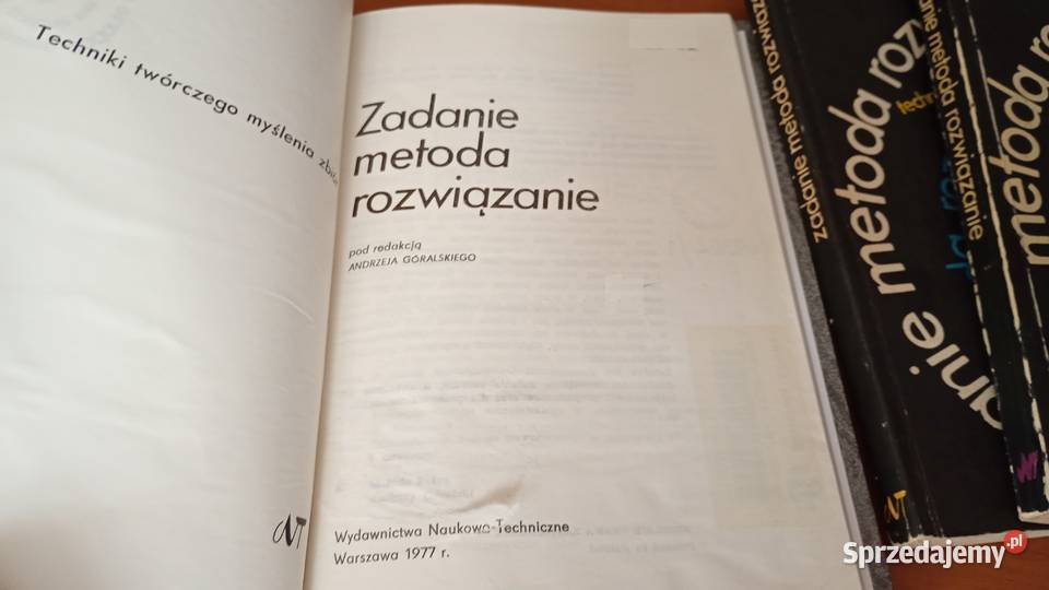 Zadanie metoda rozwiązanie techniki twórczego pomorskie Gdańsk