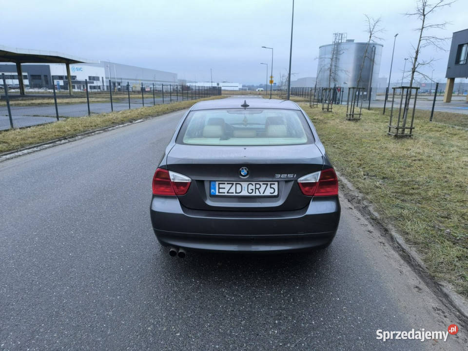 BMW 325 E90 2005r Automat FILM Klima Grzane bluetooth Pabianice