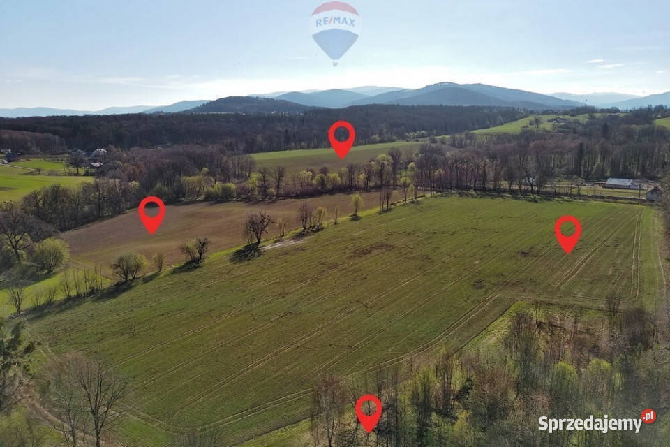 Działka inwestycyjna w Beskidach 265 ha śląskie Pogórze
