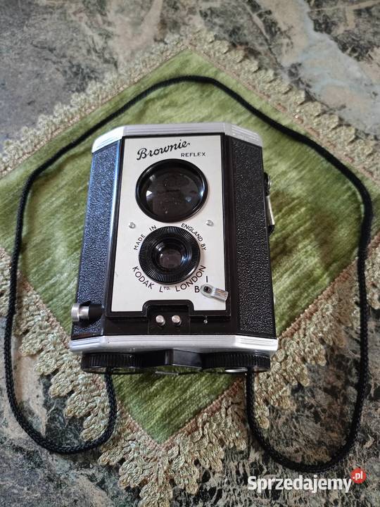 Zabytkowy Aparat KODAK Brownie Reflex Vintage Drawski Młyn