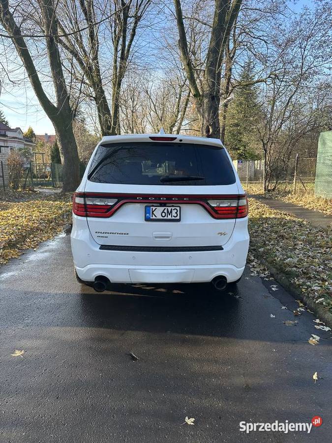 Dodge Durango 57 HEMI wersja RT BenzynaLPG SUV światła przeciwmgielne Tarnów