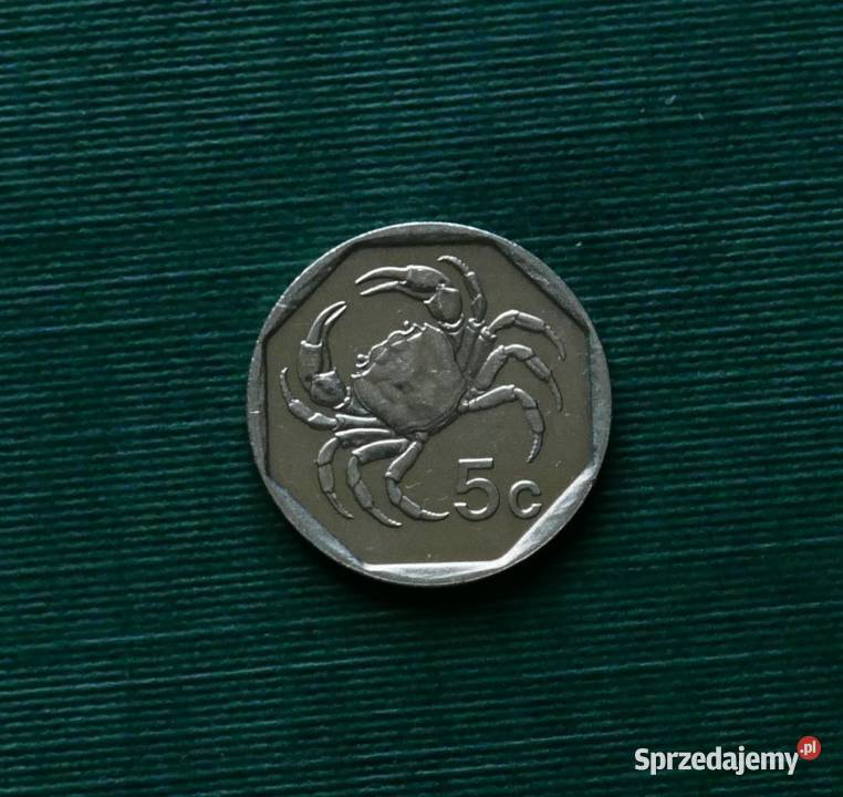 MALTA 5 centów 1995r Numizmatyka Gliwice