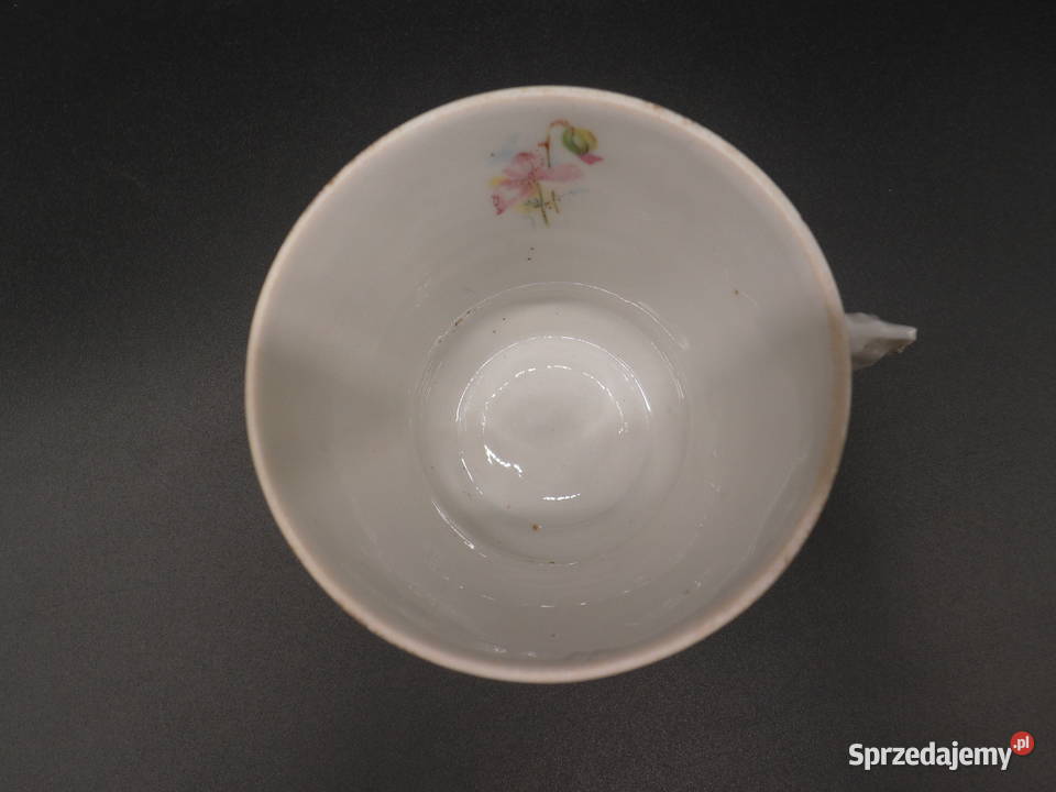 Stara Secesyjna filiżanka espressomokka Ręcznie Raszków