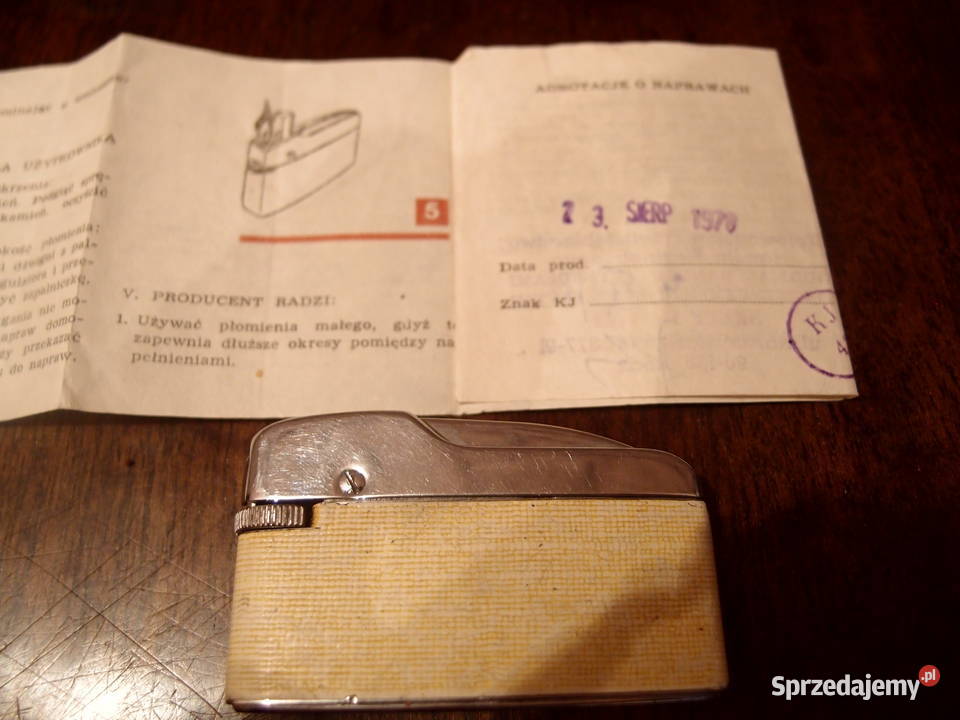 Zapalniczki kolekcjonerskie Premet prl Predom Łódź