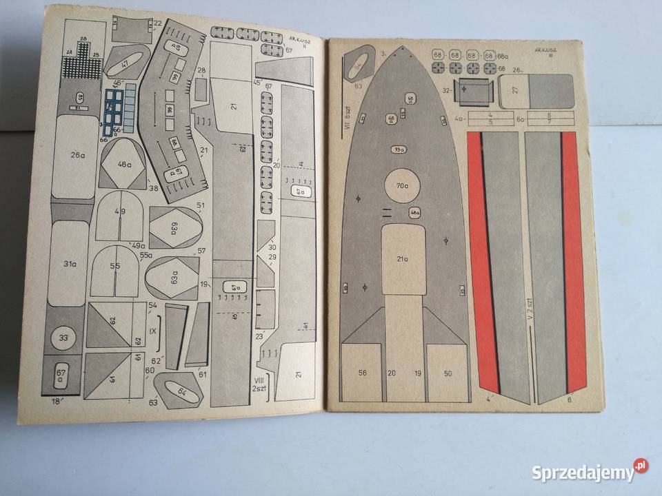 Mały Modelarz 121981 Współczesny Okręt Rakietowy śląskie Dąbrowa Górnicza sprzedam