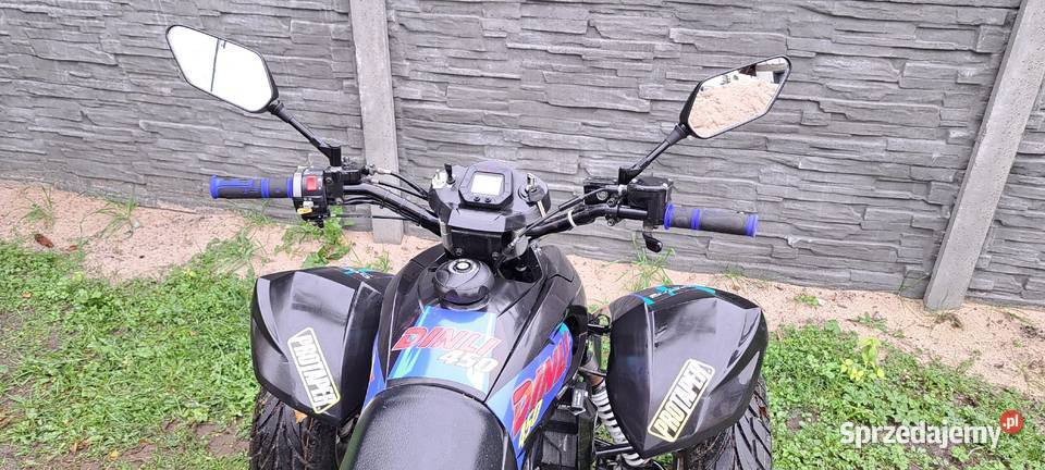 Quad Dinli 450 czarny Potęgowo