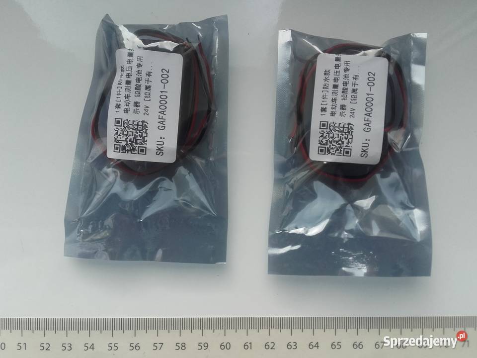 Wskaźnik poziomu naładowania akumulatora 24V Bydgoszcz