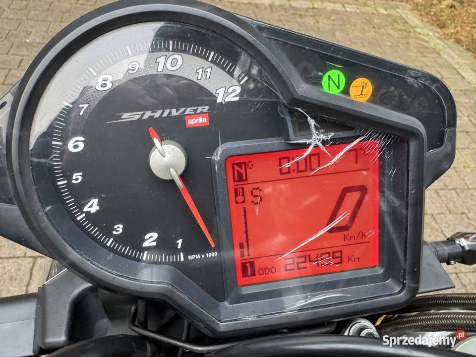 Aprilia shiver 750 benzyna