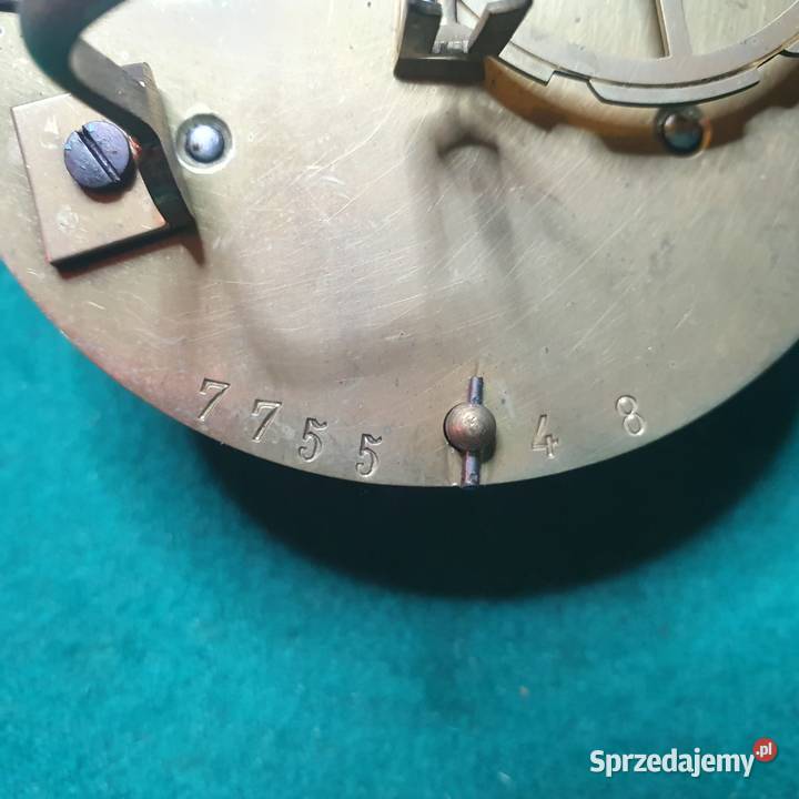 Sprawny mechanizm do zegara Francuskiego 4 Antyki Wrocław sprzedam