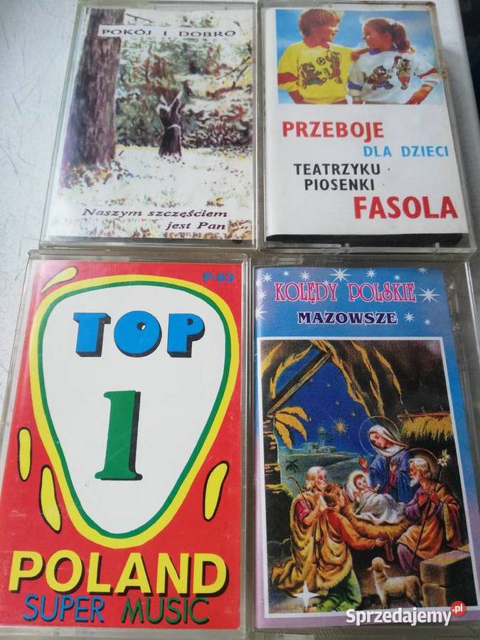 Kasety magnetofonowe z przebojami z lat Łódź