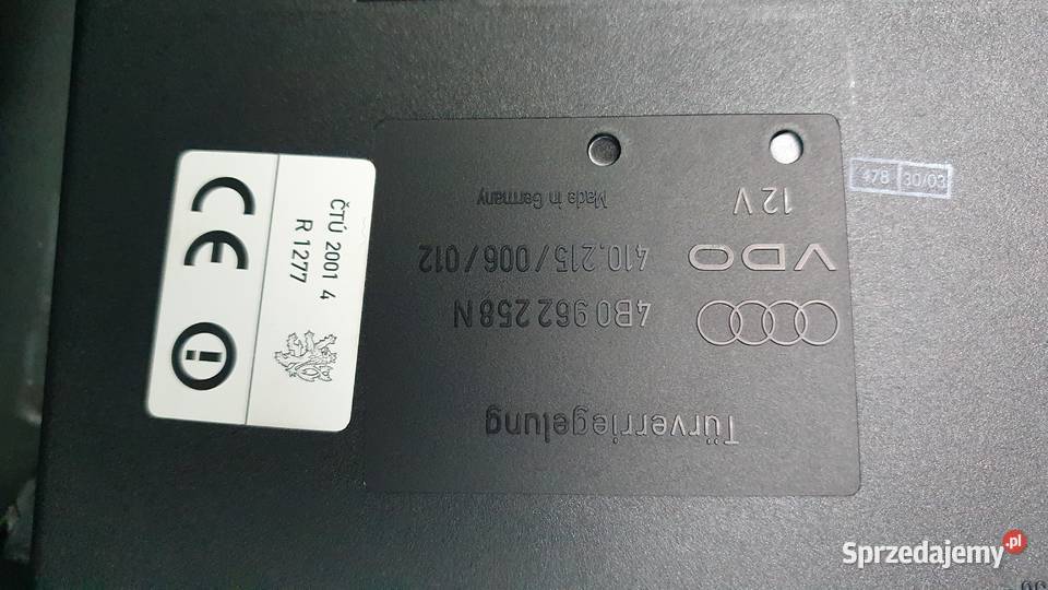 audi a6 c5 moduł komfortu 4b0962258n Kiełczewice Dolne
