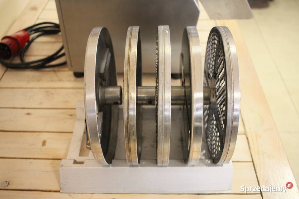 Szatkownica elektryczna do warzyw komplet tarcz Pszczyna