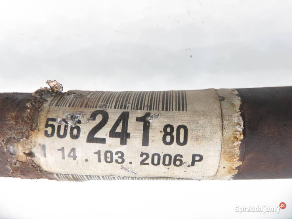 PÓŁOŚ PRAWA PRZEDNIA CITROEN C2 14 HDi małopolskie