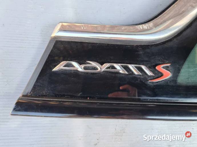 Szyba Tylna Prawa OPEL ADAM S Hatchback GM Pozostałe