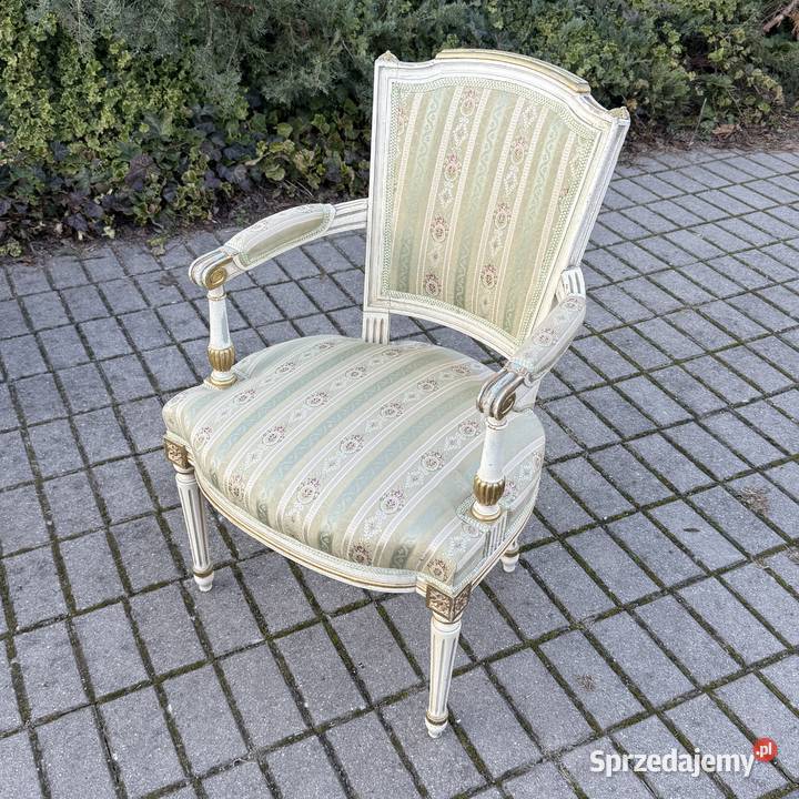 ARTexpert Para Francuskich foteli Ludwik XVI zachodniopomorskie Dobrzany