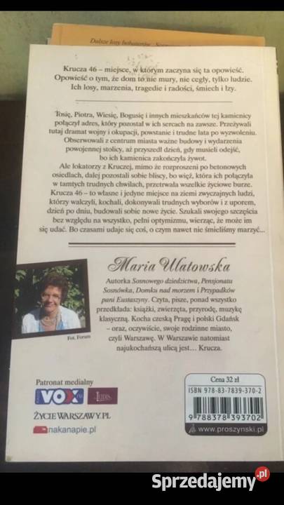 Ulatowska Maria 7 książek Poznań sprzedam