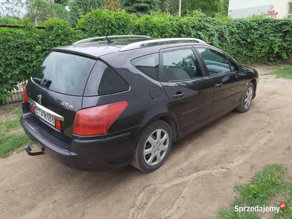 Peugeot 407 SW 16 HDi 2006 r zamiana nieuszkodzony 407 Knyszyn