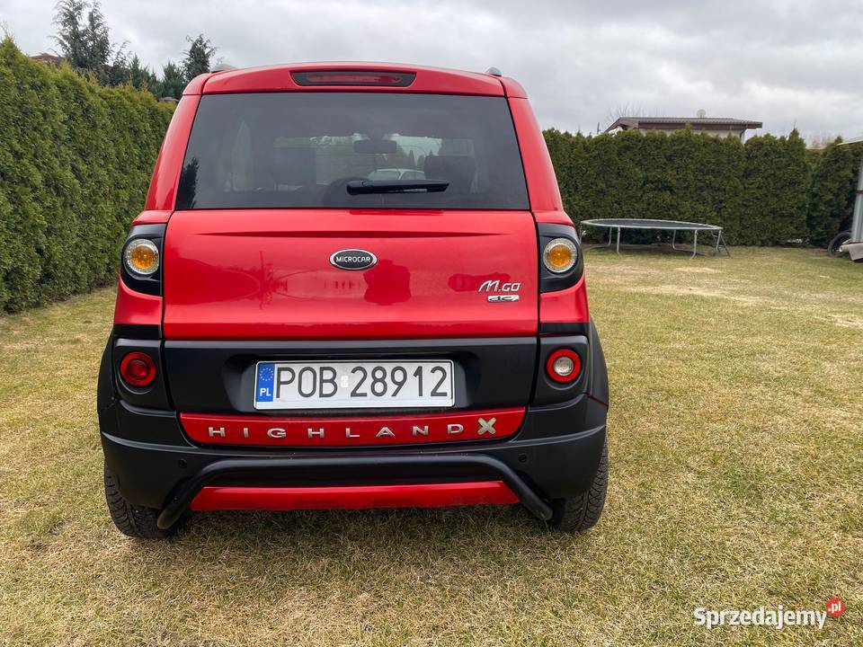 Microcar Mgo highlander automatyczna Szamotuły sprzedam