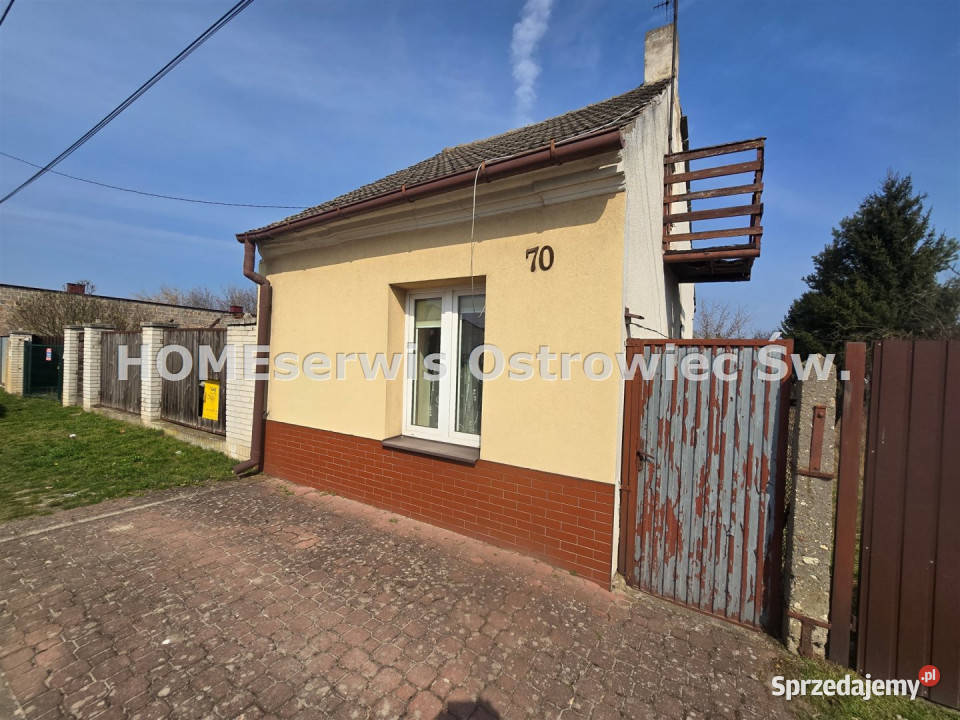 Dom wolnostojący sprzedam 40m2 Ćmielów