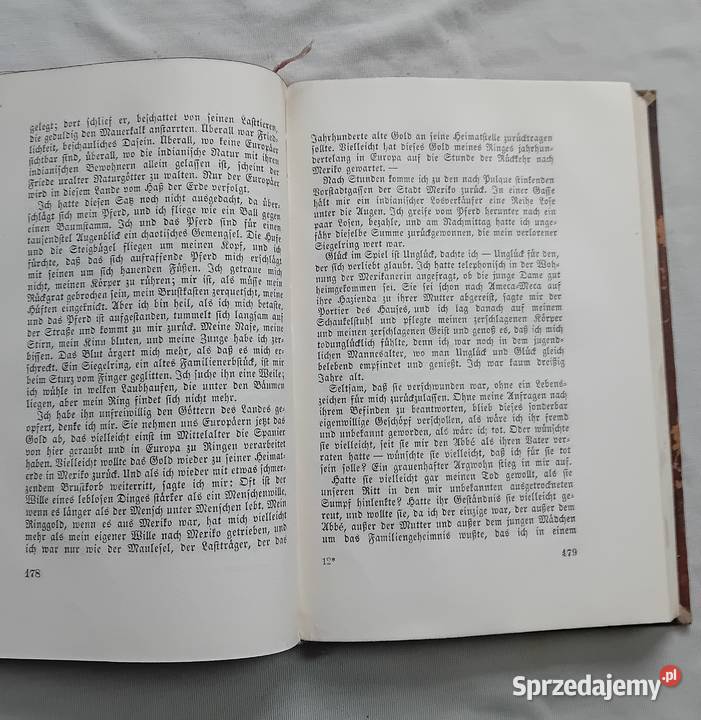 Dauthendey Raubmenschen Deutsche Buch Gem 1931 Koźminek sprzedam