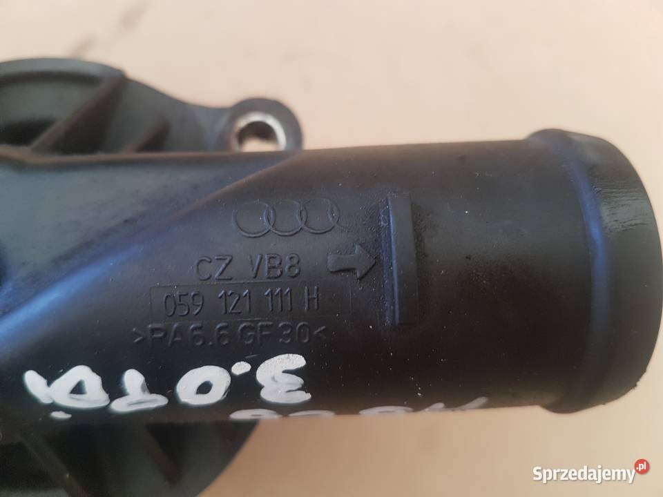 AUDI A6 C6 30 TDI OBUDOWA TERMOSTATU 059121111H wielkopolskie