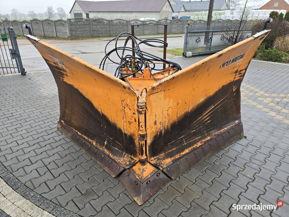 Pług strzałkowy duży do odśnieżania SICO METAL