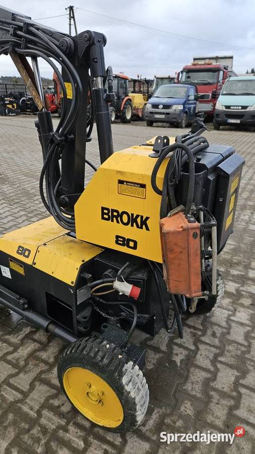 Robot wyburzeniowy Brokk 80 młot mazowieckie Sochaczew