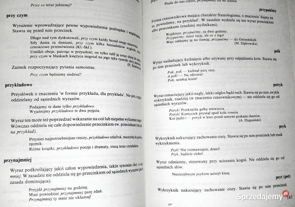 Słownik interpunkcyjny języka polskiego Jerzy Chełm