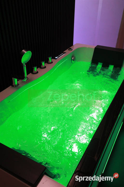 Wanna z hydromasażem EB7066 white prostokątna