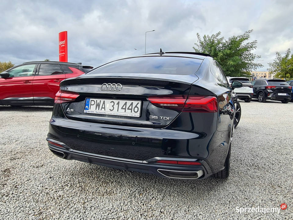 Audi A5 Sportback SLine Szyberdach Navi 2xPDC Wągrowiec