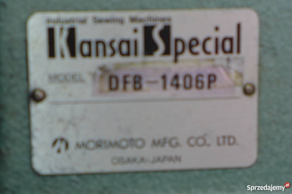 Gumiarka Kansai Special 6 igłowa model DFB1406 P Zgierz