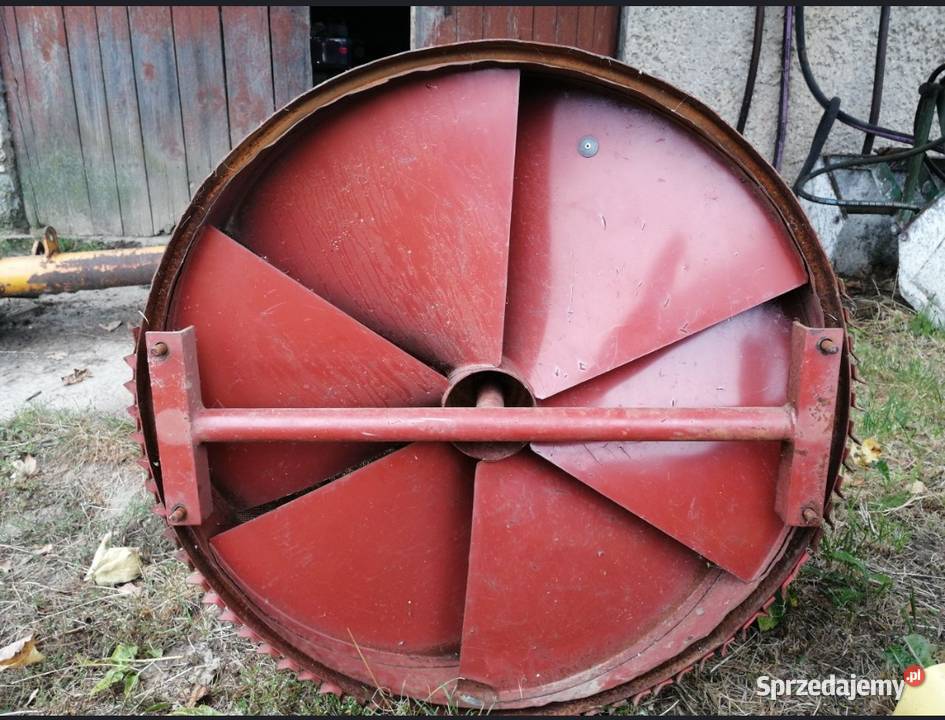 Odrzutnik plew łapacz plew koło chlodnicy