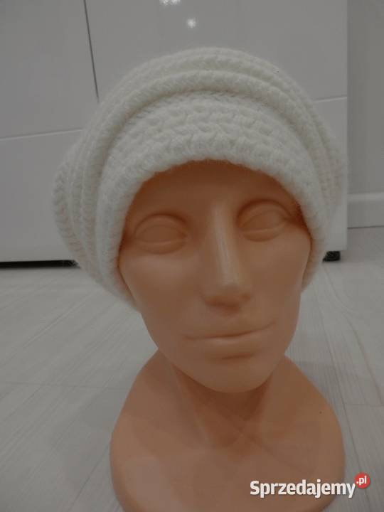 Czapka Wełniana 100 Wełna Slouchy Beanie Kolor