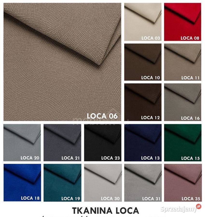 Narożnik CASTEL 190x275 Tkanina Zmywalna Do Olesno