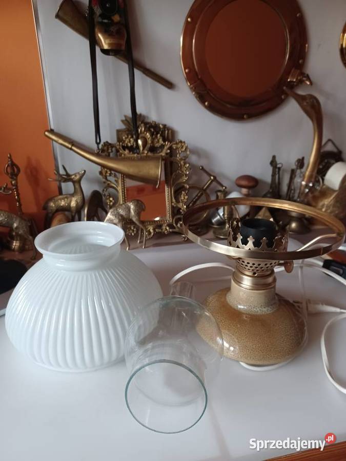 Piękna lampka stołowa z czasów PRL Wałbrzych Poznań sprzedam