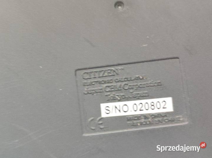 Citizen SDC805II kalkulator biurowy podręczny Kielce