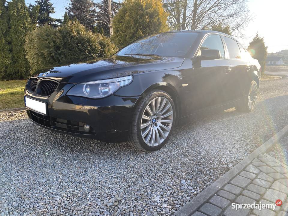 BMW E60 25l z gazem 100 bezwypadkowe oryginalny Seria 5 małopolskie Brzesko