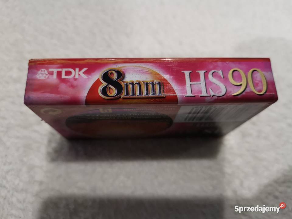 Kaseta TDK 8mm HS 90 minut kaseta Grudziądz sprzedam