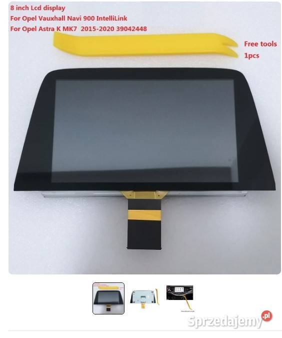 8 cal wyświetlacz LCD z panelem dotykowym Opel pomorskie Gdańsk