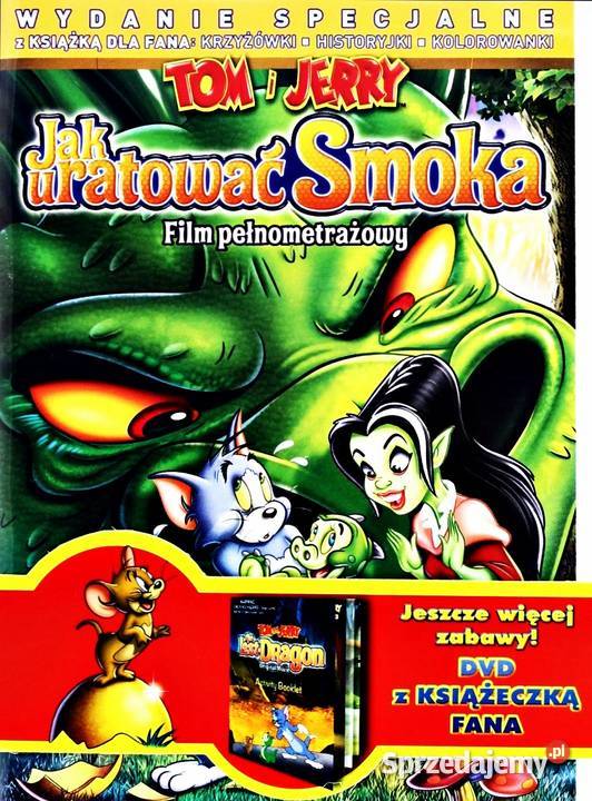 TOM I JERRY URATOWAĆ SMOKA WYDANIE SPECJALNE edycja limitowana Filmy sprzedam