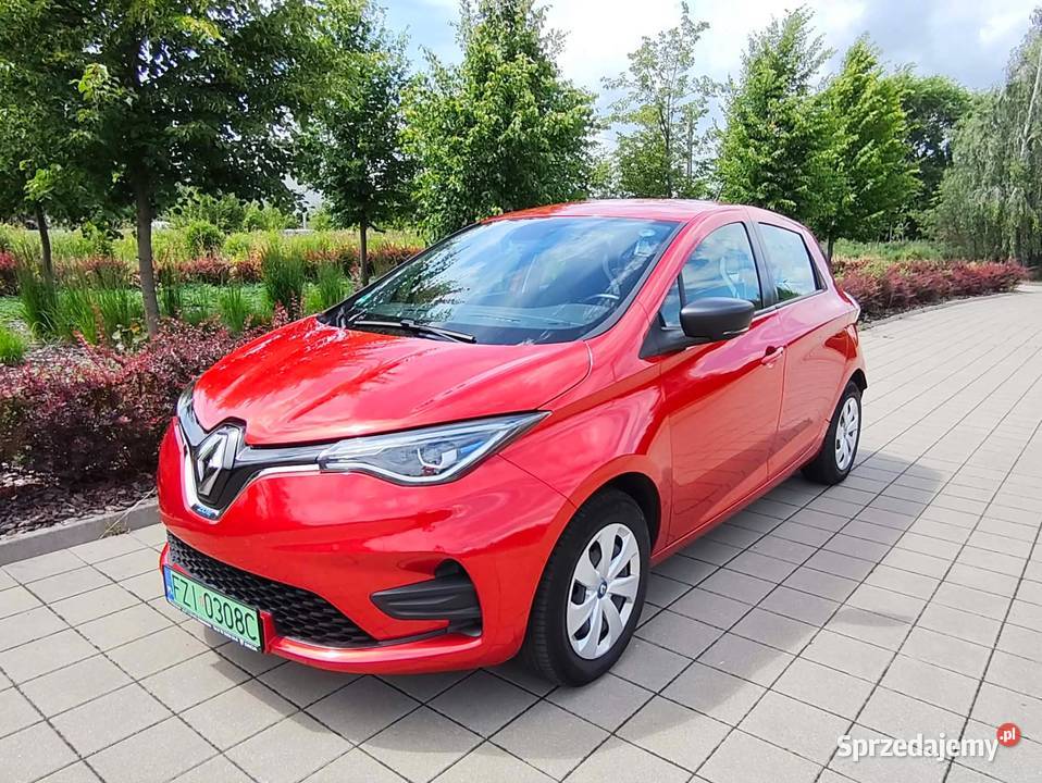 Renault Zoe Electric 41 kWh 2020 Niski przebieg nieuszkodzony Zoe wielkopolskie Kalisz