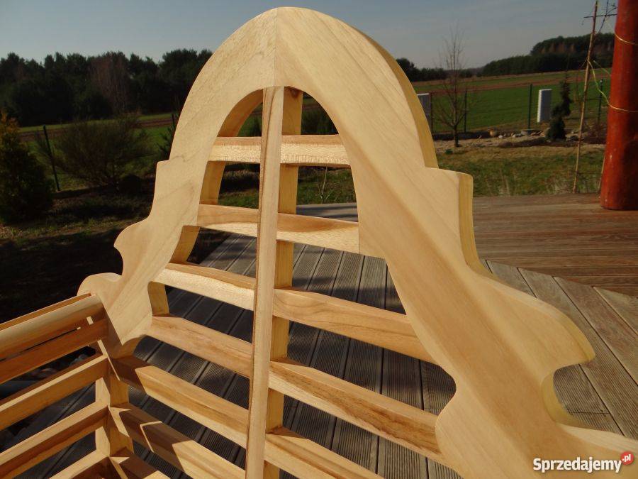 Fotel Marlboro z drewna teakowego teak tik meble Olsztyn